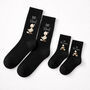 Funny Dad And Kid Socks Gift Set, thumbnail 3 of 7