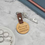 Personalised 'This Daddy Belongs To:' Keyring For Dad, thumbnail 2 of 7