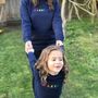 Mum And Me Empowering Embroidered Organic Sweatshirts, thumbnail 4 of 12