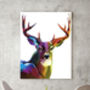 She's Looking At You, Deer Canvas Art, thumbnail 3 of 4