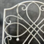 34cm White Distressed Metal Cookbook And Recipe Stand, thumbnail 9 of 12