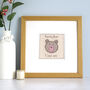 Personalised Bear 1st Christmas Card For Boy Or Girl, thumbnail 3 of 10