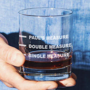Personalised Drinks Measure Glass, 3 of 12