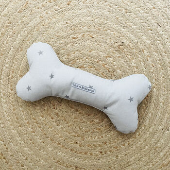 Mutts And Hounds Luxury Squeaky Dog Bone Toy, 3 of 6