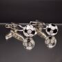 Soccer Ball Cufflinks Gift Football Player, thumbnail 1 of 5