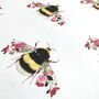 Single Bee White Wallpaper, thumbnail 6 of 6