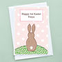 'Bunny' Personalised Easter Card, thumbnail 1 of 4