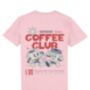 Coffee Club, Unisex Graphic T Shirt, thumbnail 7 of 11