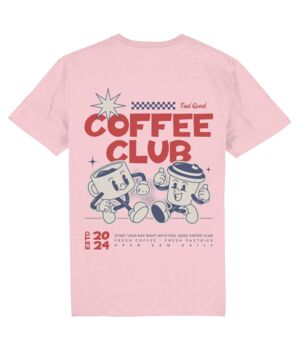 Coffee Club, Unisex Graphic T Shirt, 7 of 11