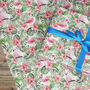 Tropical Flamingo Wrapping Paper Roll Or Folded, thumbnail 2 of 3