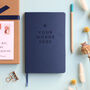 Your Words Personalised Notebook Luxury Journal, thumbnail 10 of 11