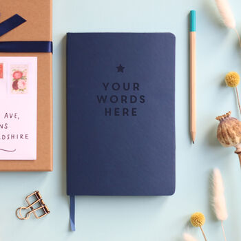Your Words Personalised Notebook Luxury Journal, 10 of 11
