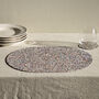 Beach Clean Placemats | Oval, thumbnail 1 of 5