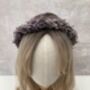Dried Flower Purple Crown Headband, thumbnail 7 of 8
