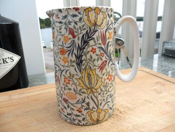 Medium China Jug In William Morris Flora Design, 11 of 12