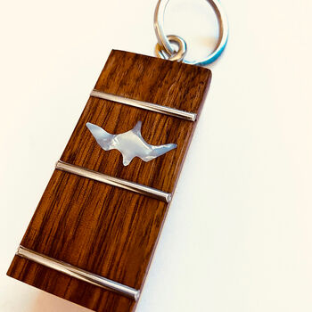 Gift For Guitarists. Guitar Keychain 'Carlos', 5 of 5