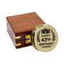 Personalised Brass 47th Birthday 100 Year Calendar Compass, thumbnail 1 of 12