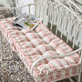 Cream Iron Arched Back Garden Bench, thumbnail 9 of 10