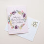 'Simple Christmas' Modern Wreath Pack Of Six Cards, thumbnail 3 of 3