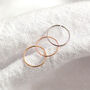 9ct Solid Gold 8mm Helix Nose Ring, thumbnail 2 of 5