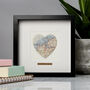 Personalised Single Heart Map Picture, thumbnail 4 of 5