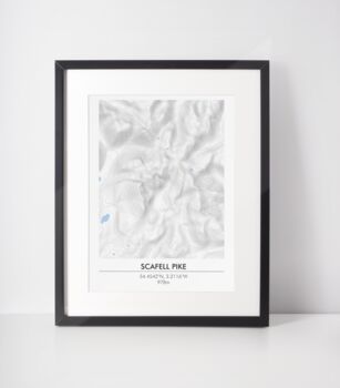 Scafell Pike Topographic Map, 9 of 10