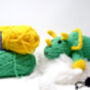 Toby Triceratops Crochet Kit, thumbnail 1 of 4