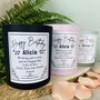 Happy Birthday Personalised Message Candle, thumbnail 1 of 11