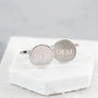 Personalised Engraved Cufflinks For Him, thumbnail 3 of 6