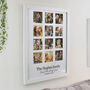 Personalised Family Multi Photo Frame Collage Gift, thumbnail 6 of 12