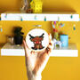 Cute Reindeer Cross Stitch Kit, thumbnail 2 of 10
