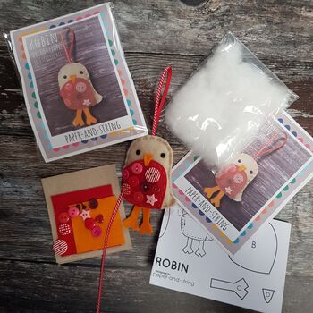 Robin Decoration Mini Sewing Kit, 3 of 4