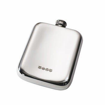 Skull And Hearts Hip Flask With Free Engraving, 2 of 12