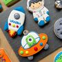 Space Party Biscuit Favours / Set Of 12 Biscuits, thumbnail 2 of 4