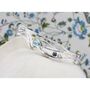 Silver Bangle With Blue Topaz, Iolite And Pearl, thumbnail 3 of 7