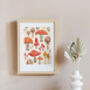 Toadstool A4 Recycled Art Print, thumbnail 2 of 5