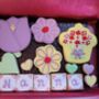 Mothers Day 'Purple Posie' Cookie Tin Small, thumbnail 3 of 6