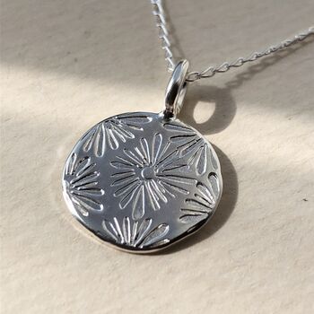 Sunbeam Coin Pendant, 3 of 10