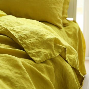Stone Washed Bed Linen Duvet, 9 of 12