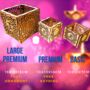 Personalised Diwali Wooden Lantern With Gift, thumbnail 6 of 12