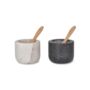 Granite And Marble Salt And Pepper Pot Set, thumbnail 2 of 2