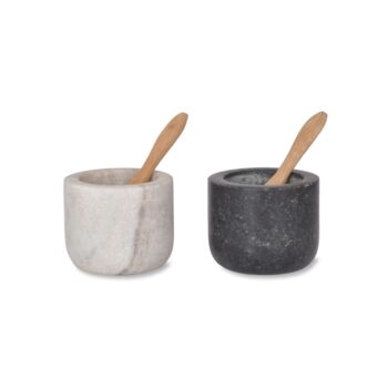 Granite And Marble Salt And Pepper Pot Set, 2 of 2