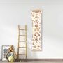 Personalised Boho Neutral Height Chart, thumbnail 1 of 4