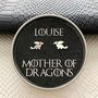 Mother Of Dragons Personalised Stud Earrings, thumbnail 1 of 6