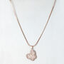 Sparkly Butterfly Pendant Necklace, thumbnail 4 of 5