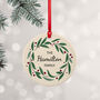 Personalised Family Wreath Christmas Decoration, thumbnail 10 of 12