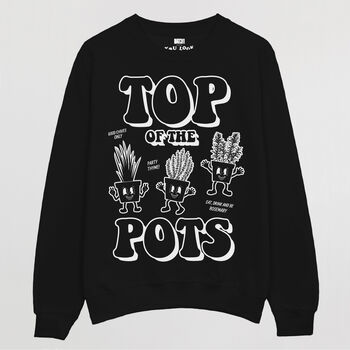 Top Of The Pots Men's Festival Sweatshirt, 3 of 3