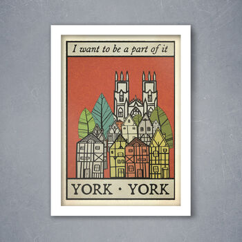 City Of York Poster Print, 4 of 4
