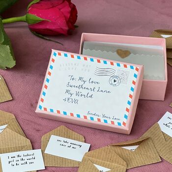 12 'Reasons Why I Love You' Mini Love Letters, 2 of 12