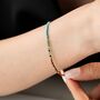 Natural Chakra Bracelet With Seven Gemstones, thumbnail 5 of 7